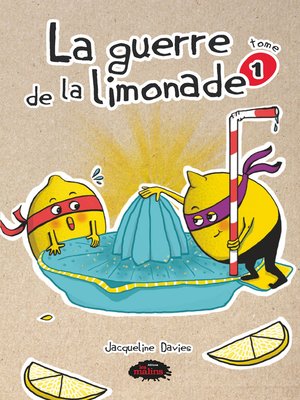 cover image of La guerre de la limonade 01